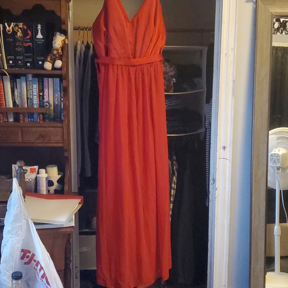 Long Red Prom Dress